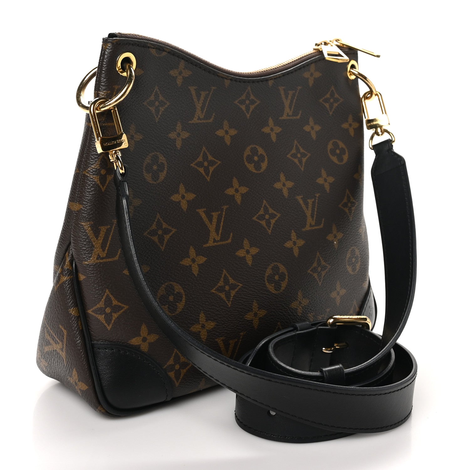 Louis Vuitton Monogram Odeon PM Black 3 of 9