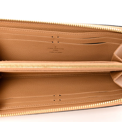 Louis Vuitton Empreinte Monogram Giant Clemence Wallet Arizona Creme 5 of 7