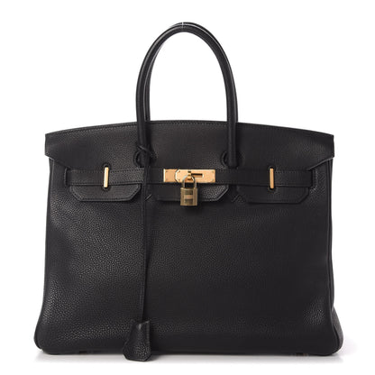 Hermes Togo Birkin 35 Black 1 of 10
