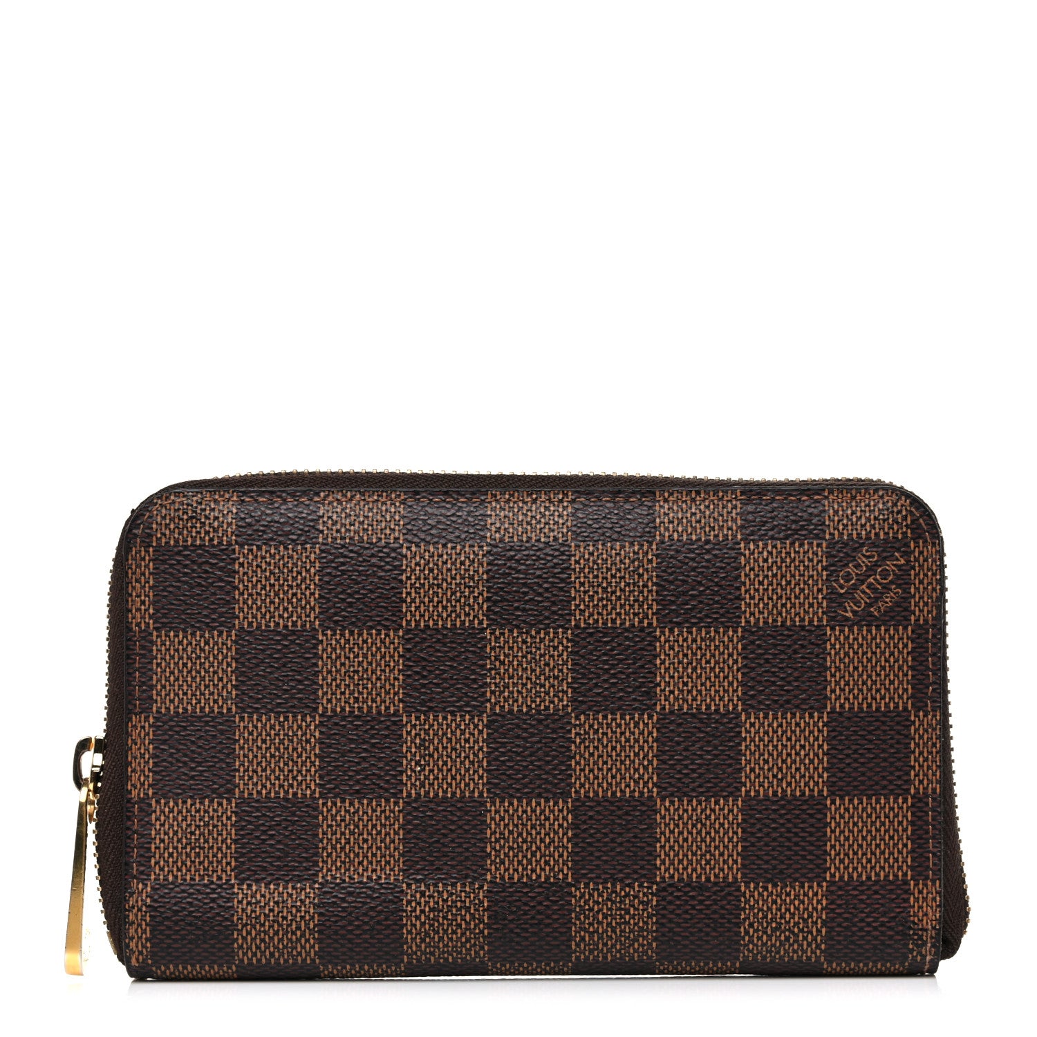 Louis Vuitton Damier Ebene Zippy Compact Wallet 1 of 12