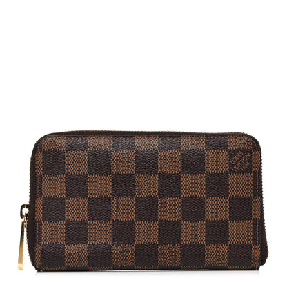 Louis Vuitton Damier Ebene Zippy Compact Wallet 1 of 12