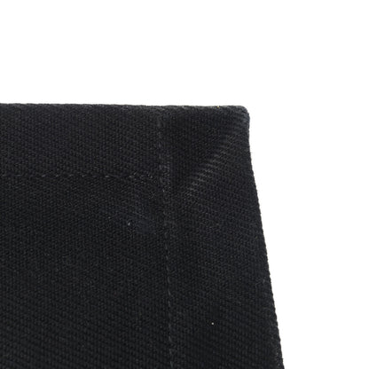 Saint Laurent Linen Calfskin Rive Gauche Tote Black 13 of 20