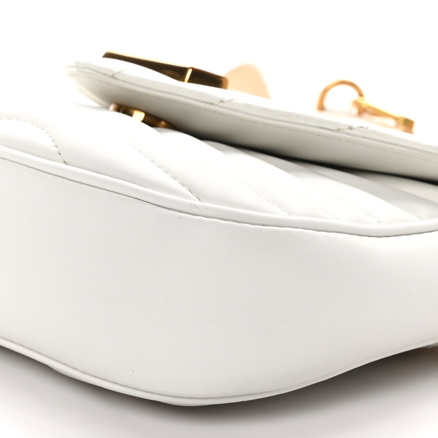 LOUIS VUITTON Calfskin New Wave Multi Pochette Snow