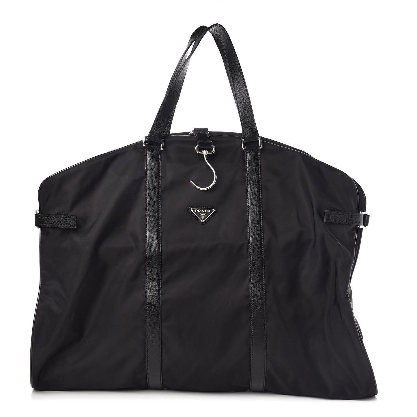 Tessuto Nylon Viaggio Garment Bag Black