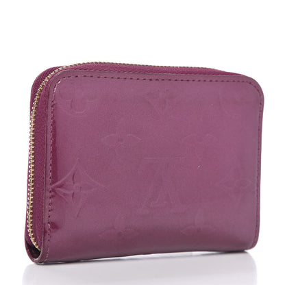 Louis Vuitton Vernis Zippy Coin Purse Violet 3 of 8