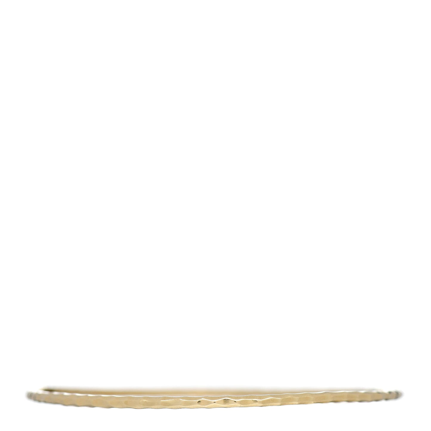 18K Yellow Gold Paloma Picasso Hammered Bangle Bracelet