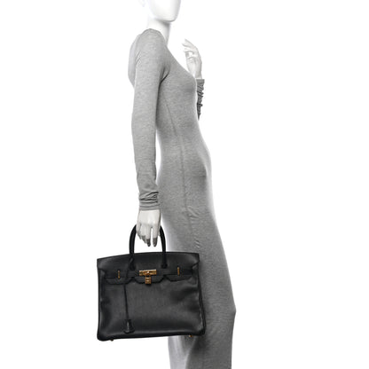 Hermes Ardennes Birkin 35 Black 2 of 13