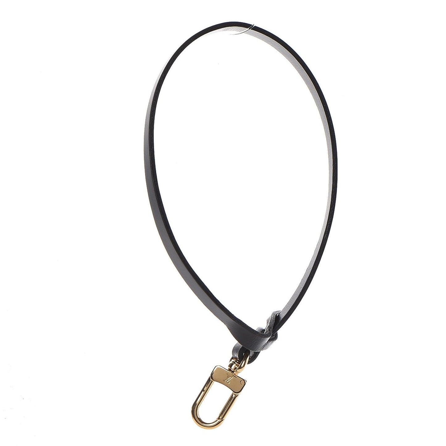 Calfskin Pochette Accessories Strap Black