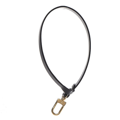 Louis Vuitton Calfskin Pochette Accessories Strap Black 1 of 2