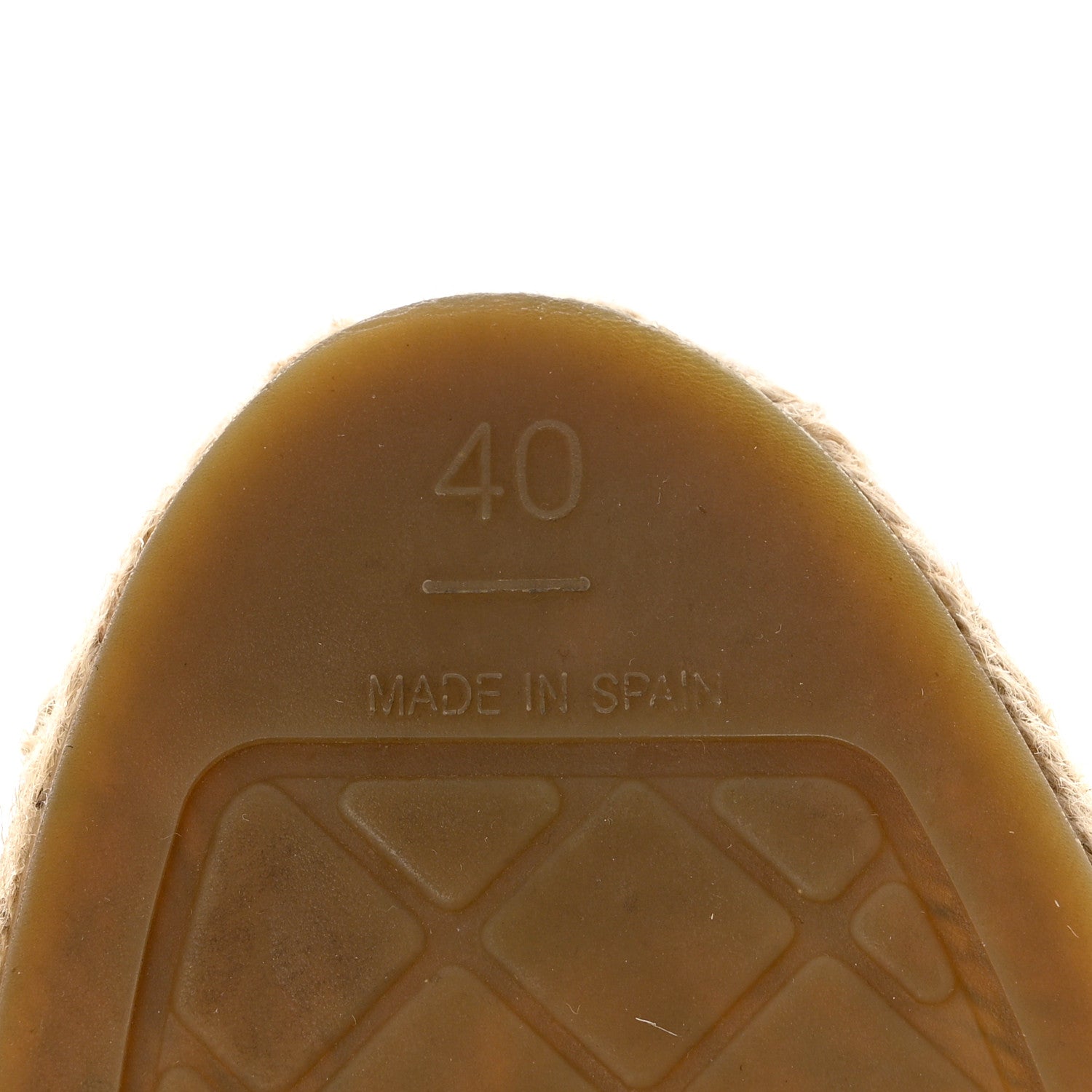 Chanel Lambskin CC Espadrilles 40 Black 7 of 9