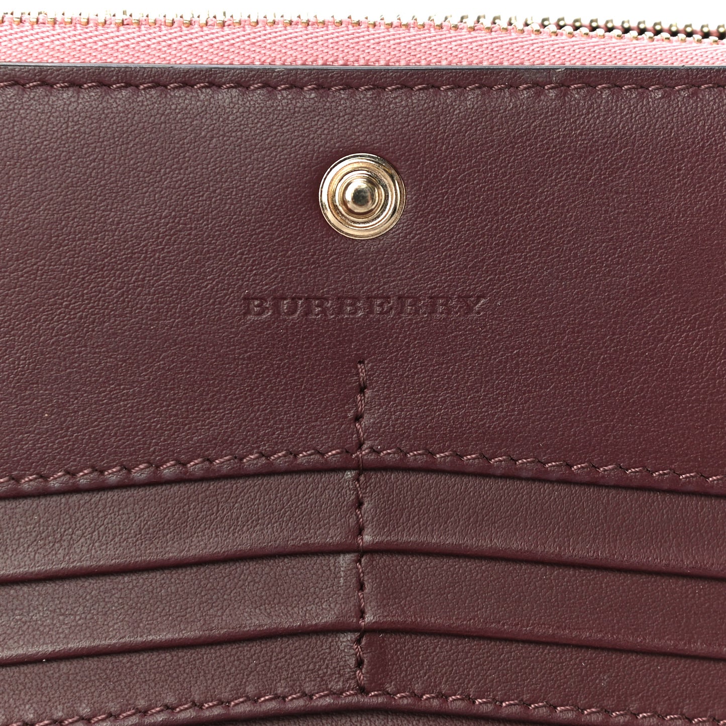 Calfskin Alvington Continental Wallet Pale Orchid
