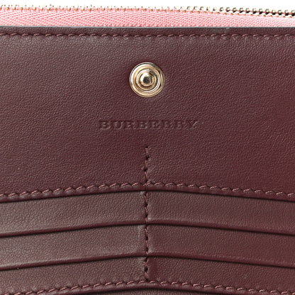 Burberry Calfskin Alvington Continental Wallet Pale Orchid 7 of 11