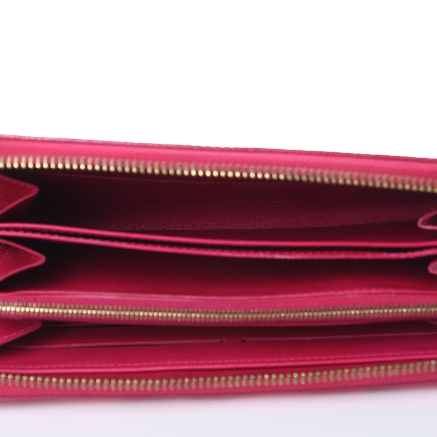 Louis Vuitton Vernis Ikat Zippy Wallet Rose Indien 5 of 13