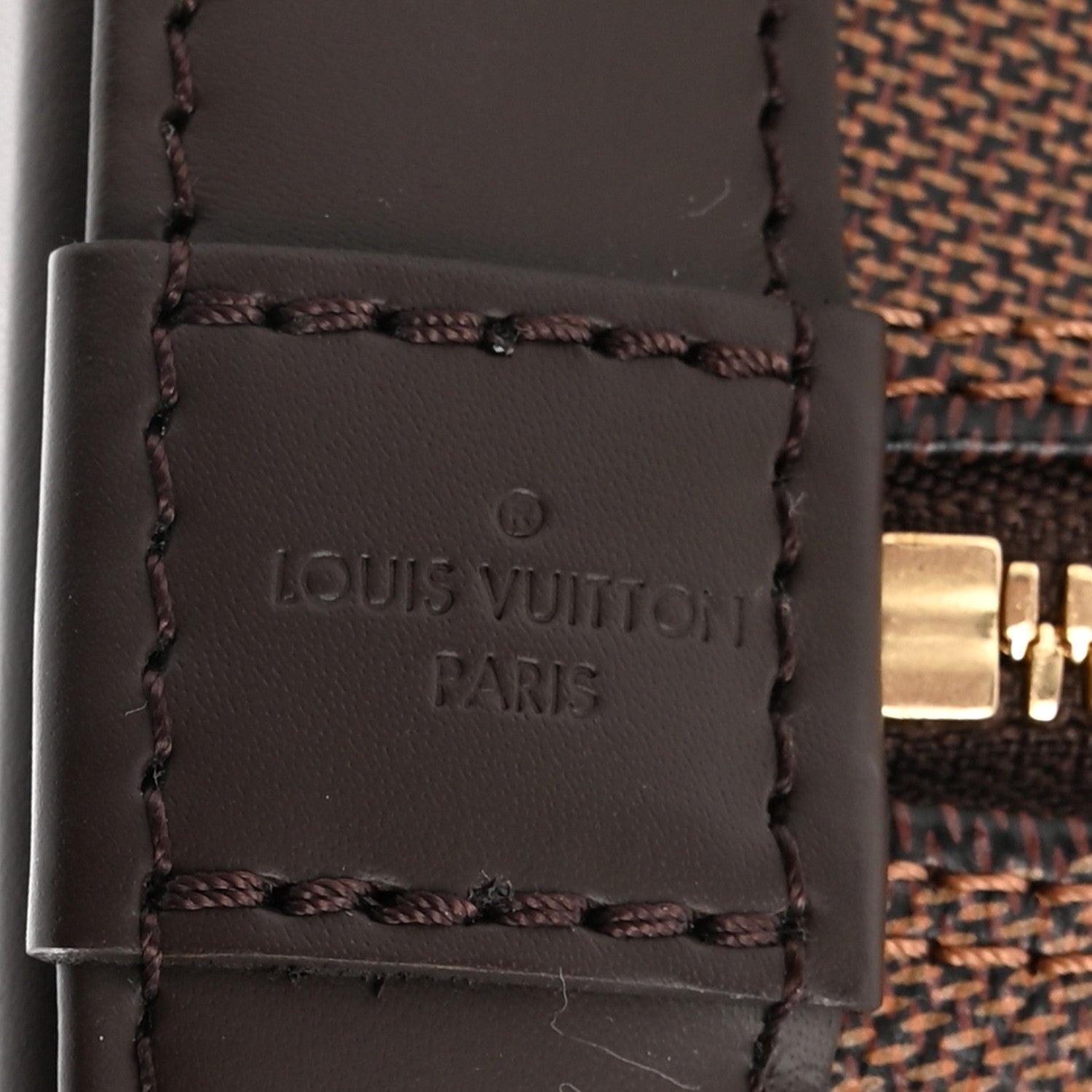 Louis Vuitton Damier Ebene Alma BB 6 of 9