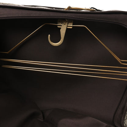 Gucci GG Supreme Monogram Textured Dollar Calfskin Web Ophidia Savoy Garment Bag Beige Ebony New Acero 5 of 12