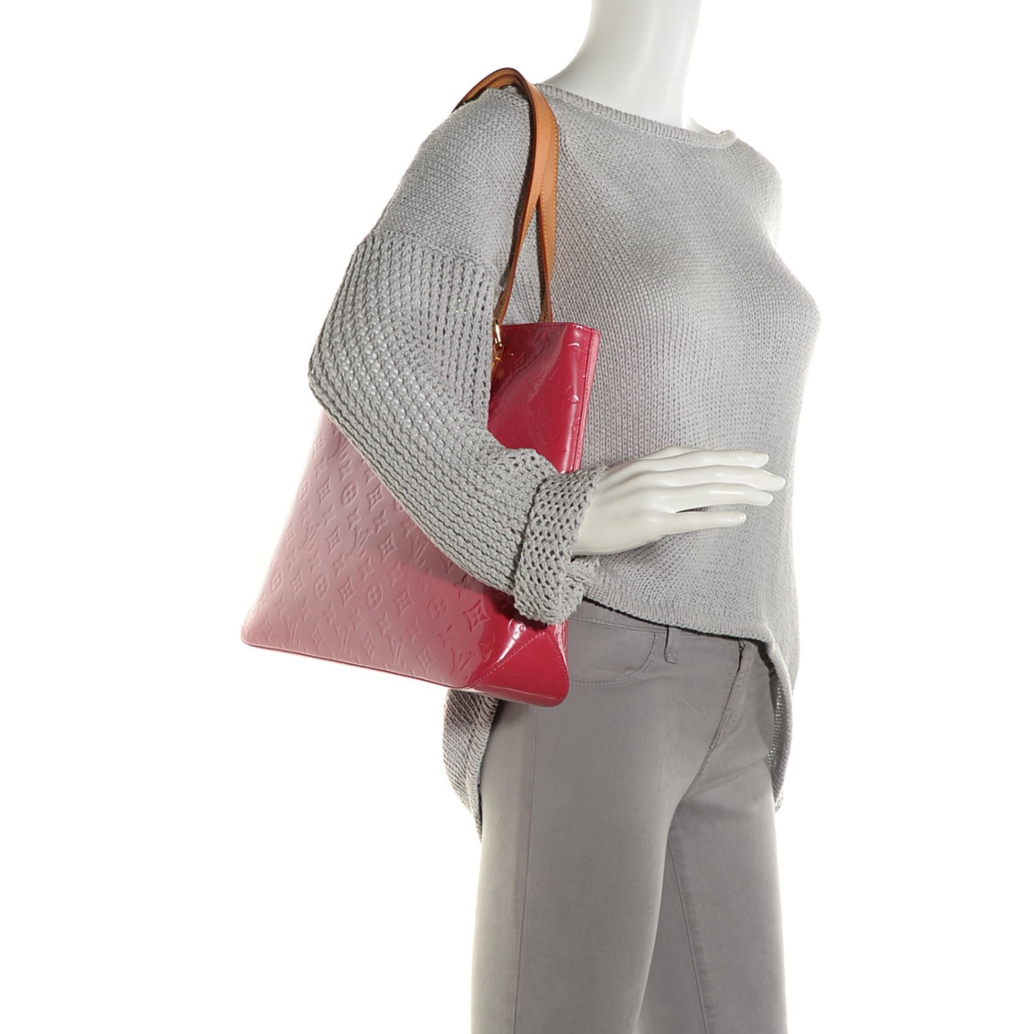 Louis Vuitton Vernis Brentwood Framboise 2 of 7