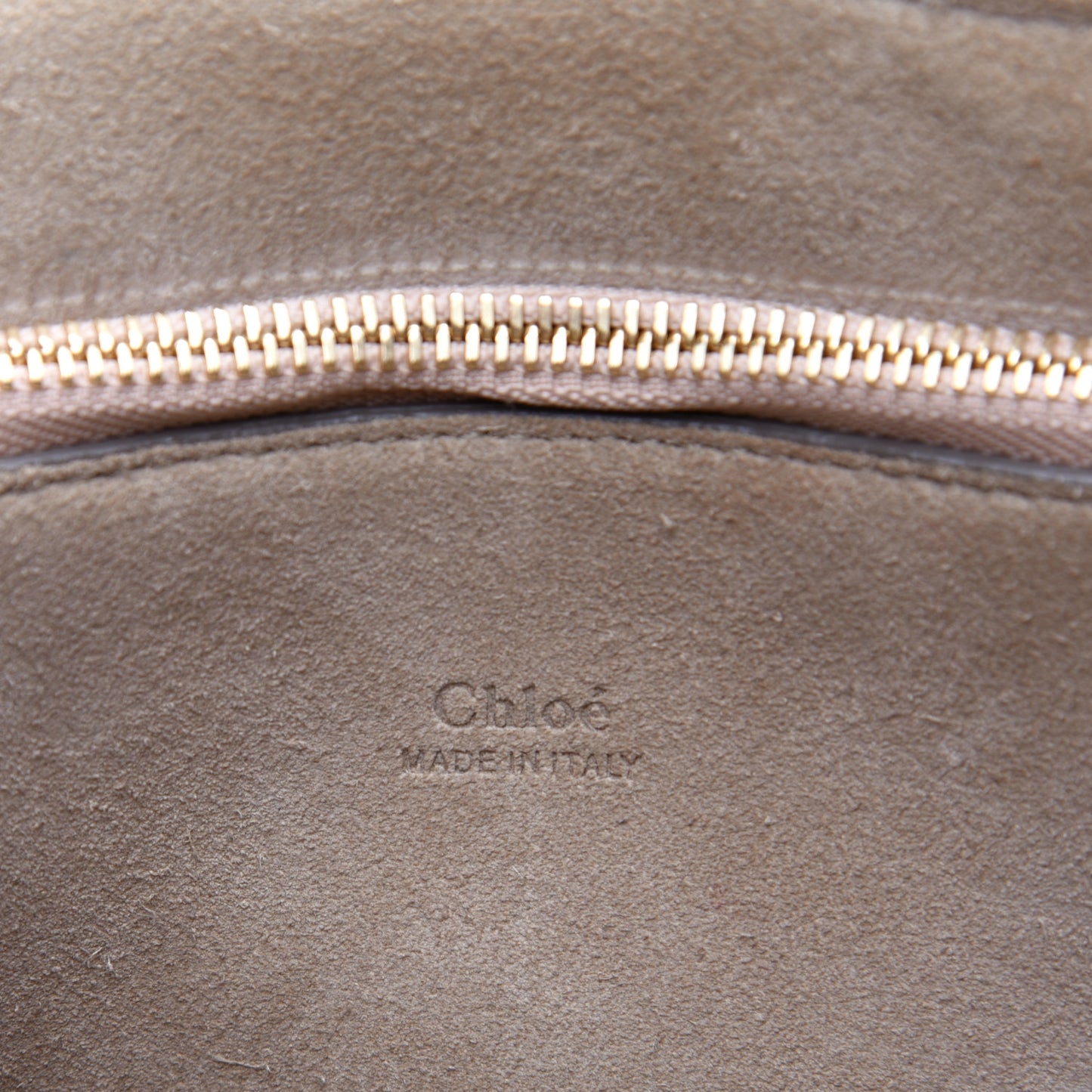 Suede Calfskin Medium Faye Shoulder Bag Tobacco