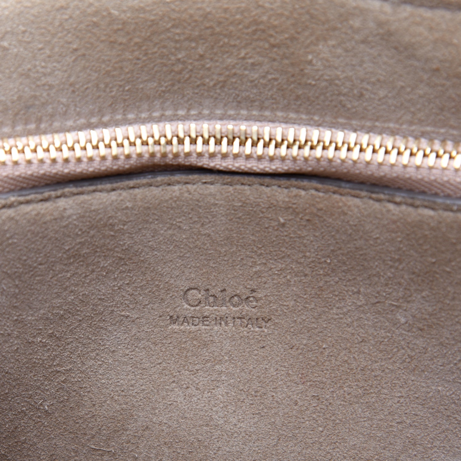 Chloe Suede Calfskin Medium Faye Shoulder Bag Tobacco 8 of 13