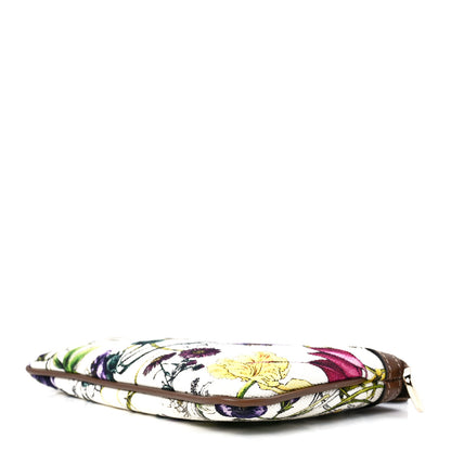 Gucci Canvas Flora Infinity Wristlet White 8 of 10