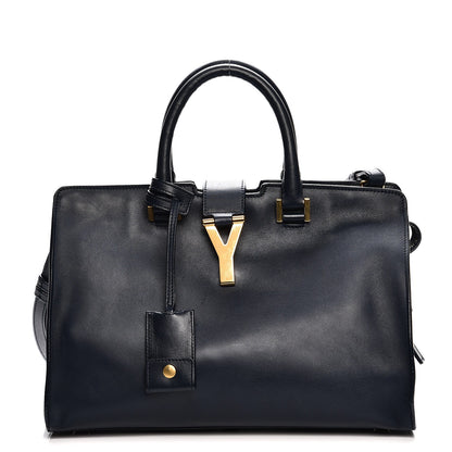 Saint Laurent Calfskin Small Classic Y Cabas Navy Blue 1 of 13