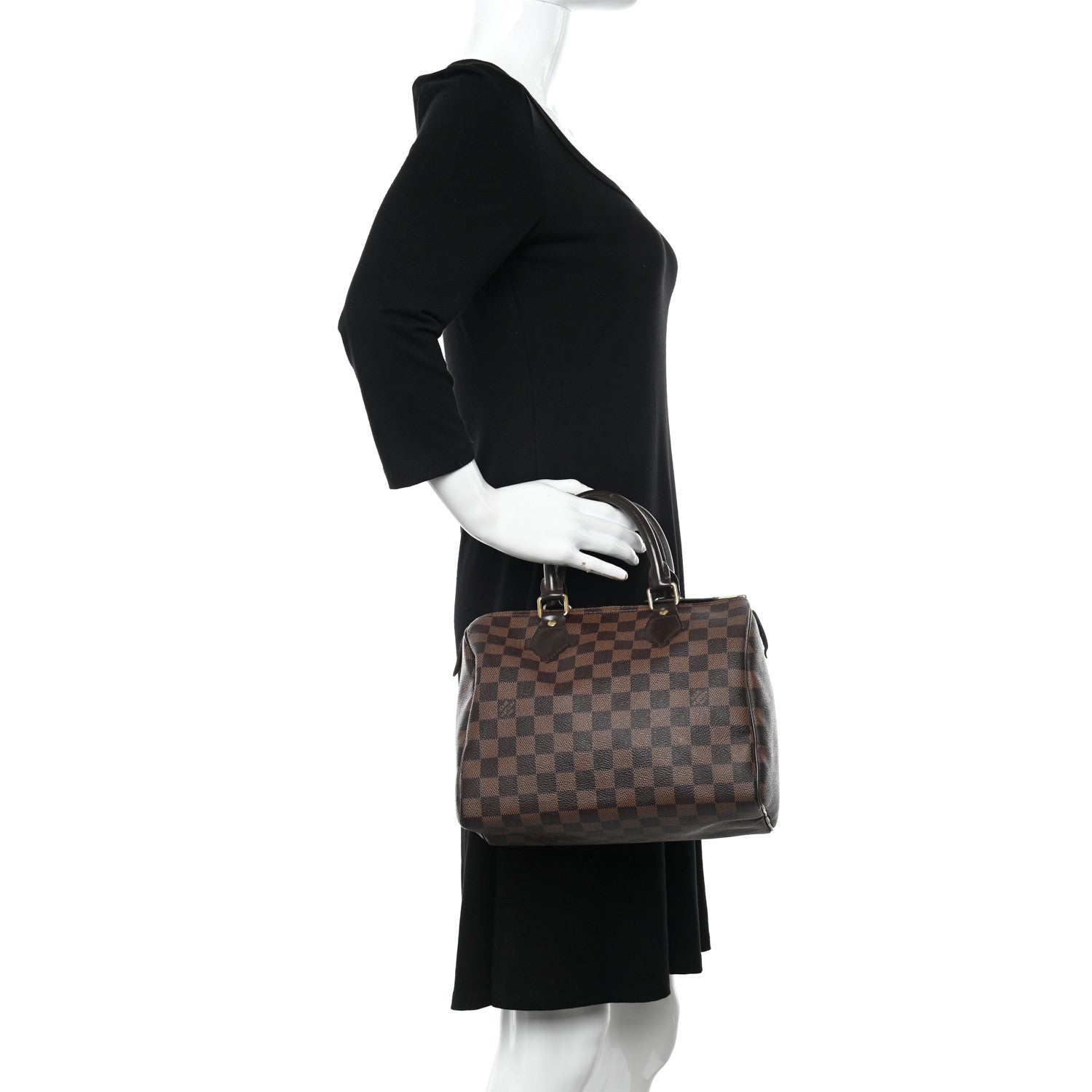 Louis Vuitton Damier Ebene Speedy 25 2 of 13