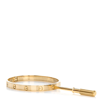 Cartier 18K Yellow Gold LOVE Bracelet 17 3 of 5