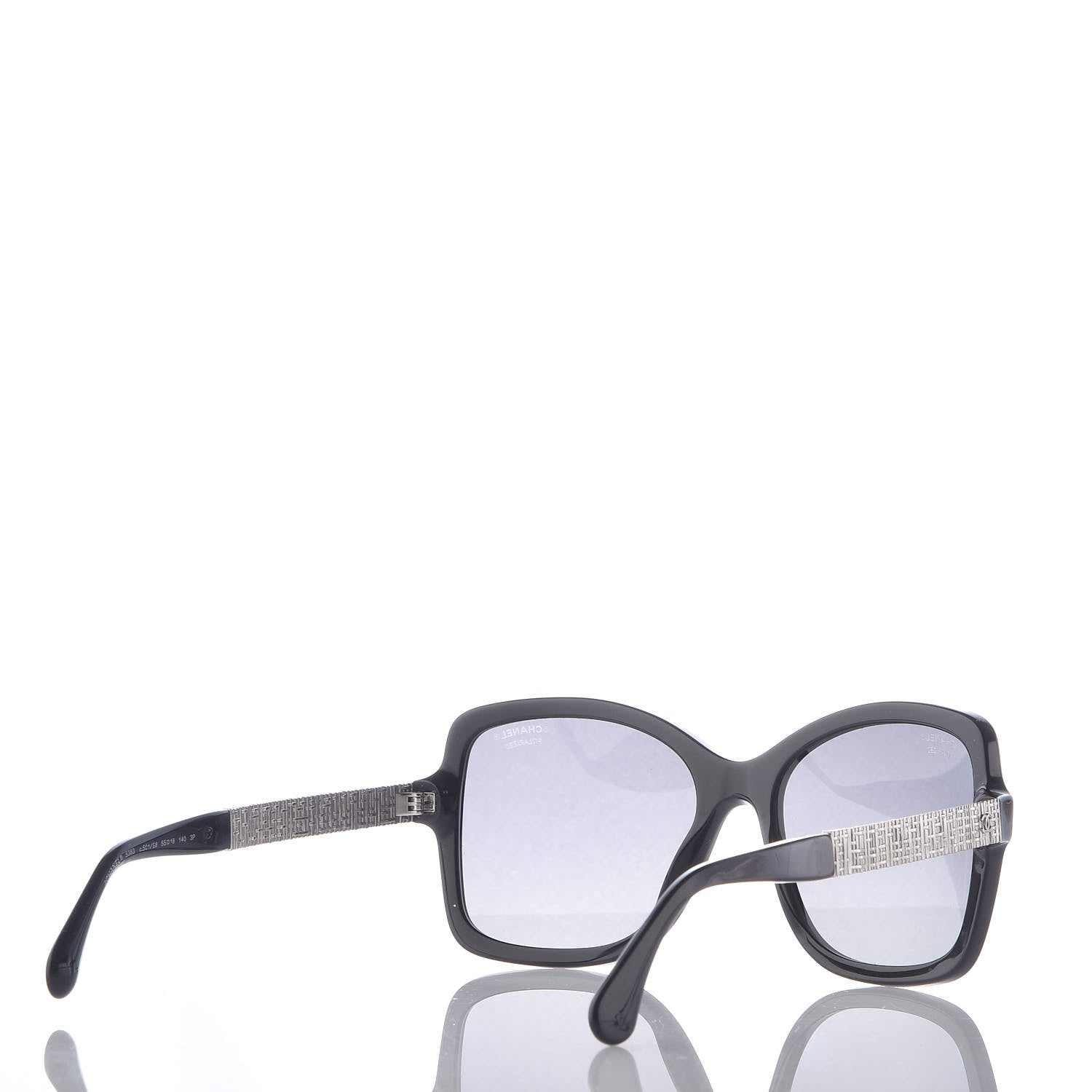 Chanel Square Winter Polarized Sunglasses 5383 Blue 4 of 8
