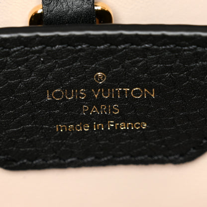 Louis Vuitton Taurillon Flower Chain Capucines MM  Black Cream Pink Black Cream Pink 6 of 9