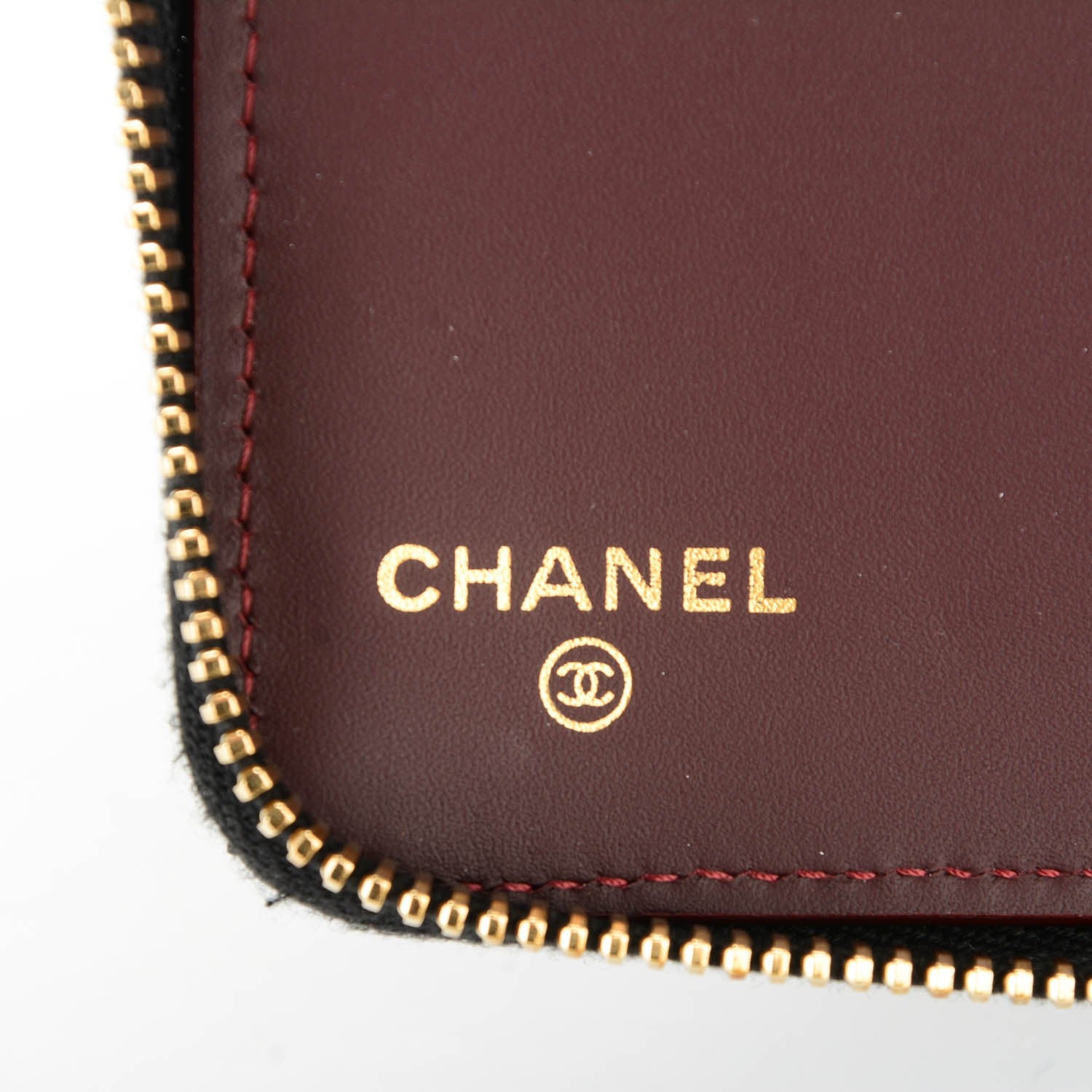 Chanel Caviar Quilted Large Zip Around Organizer Wallet Black 6 of 8
