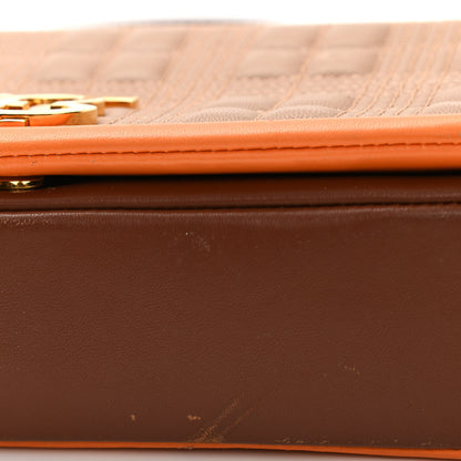 Burberry Lambskin Quilted Small Lola Bag Brown 13 of 13