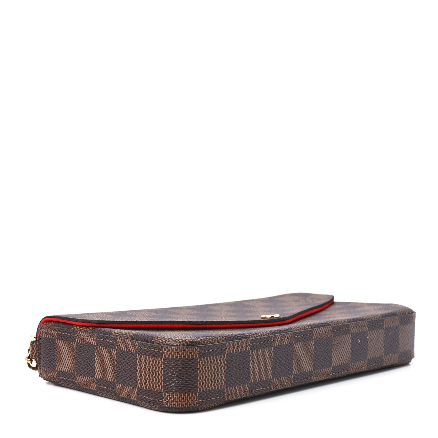 Damier Ebene Pochette Felicie Chain Wallet
