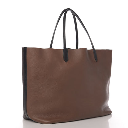 Givenchy Grained Calfskin Large Antigona Tote Dark Brown Tan 3 of 11