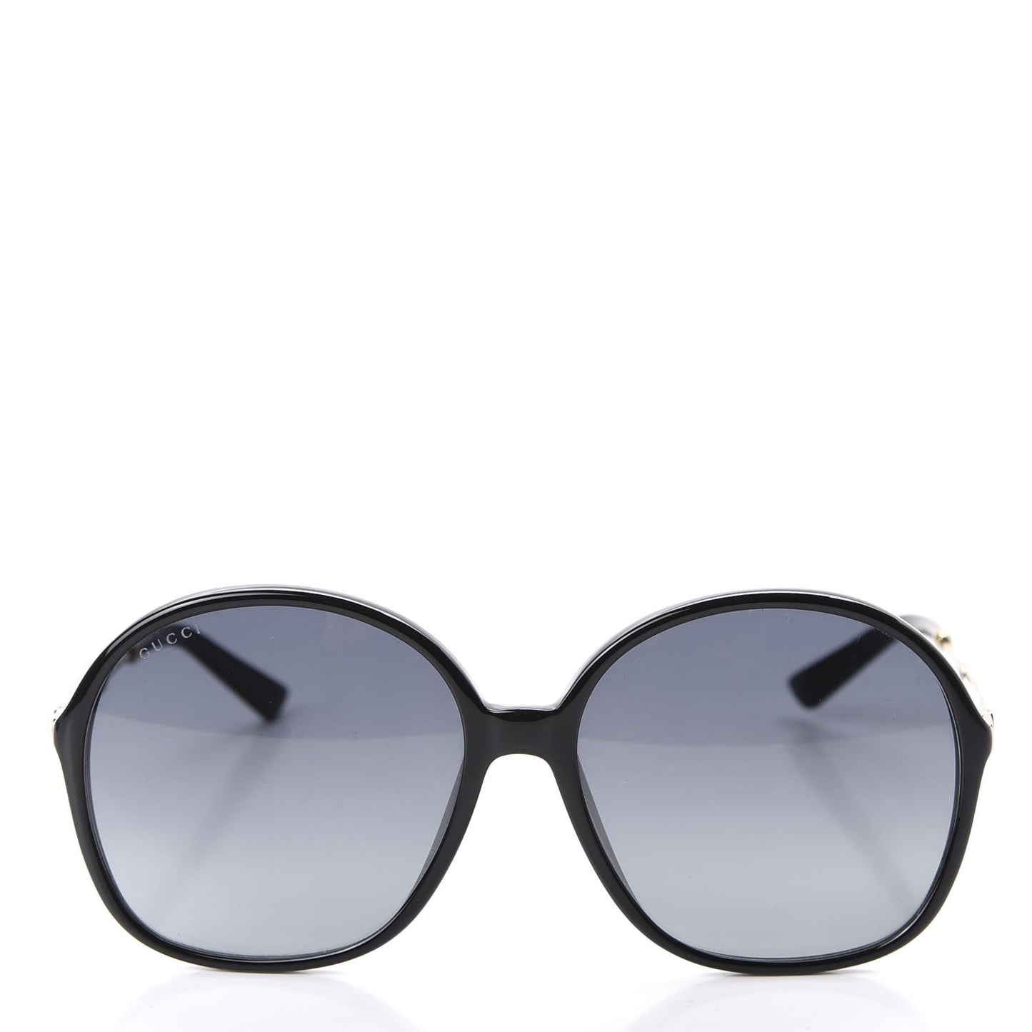 Round Frame Sunglasses GG3855/F/S Black