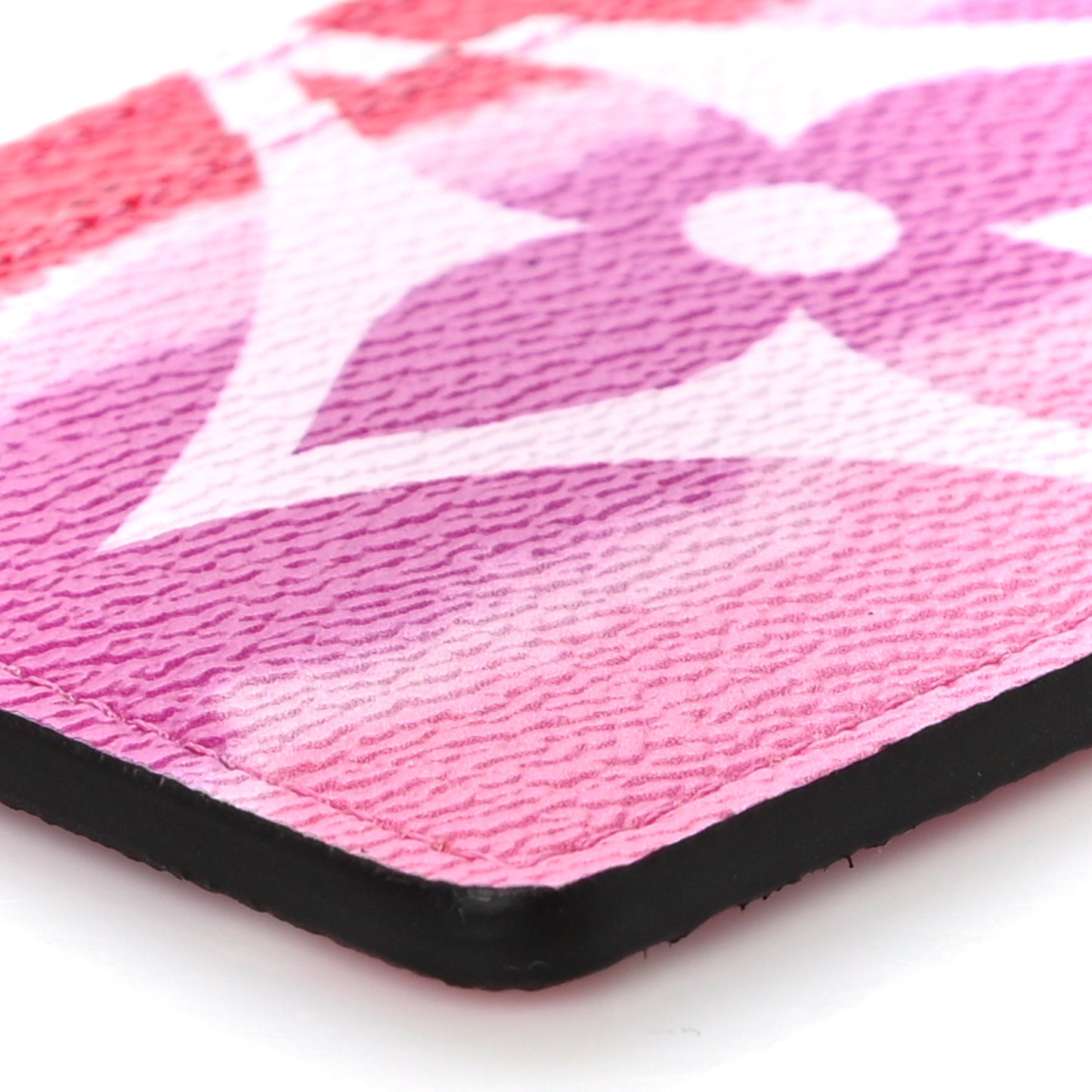 Monogram Escale Card Holder Rouge