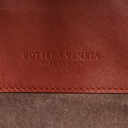 Bottega Veneta Nappa Intrecciato Large Fringe Tote Rust 8 of 8