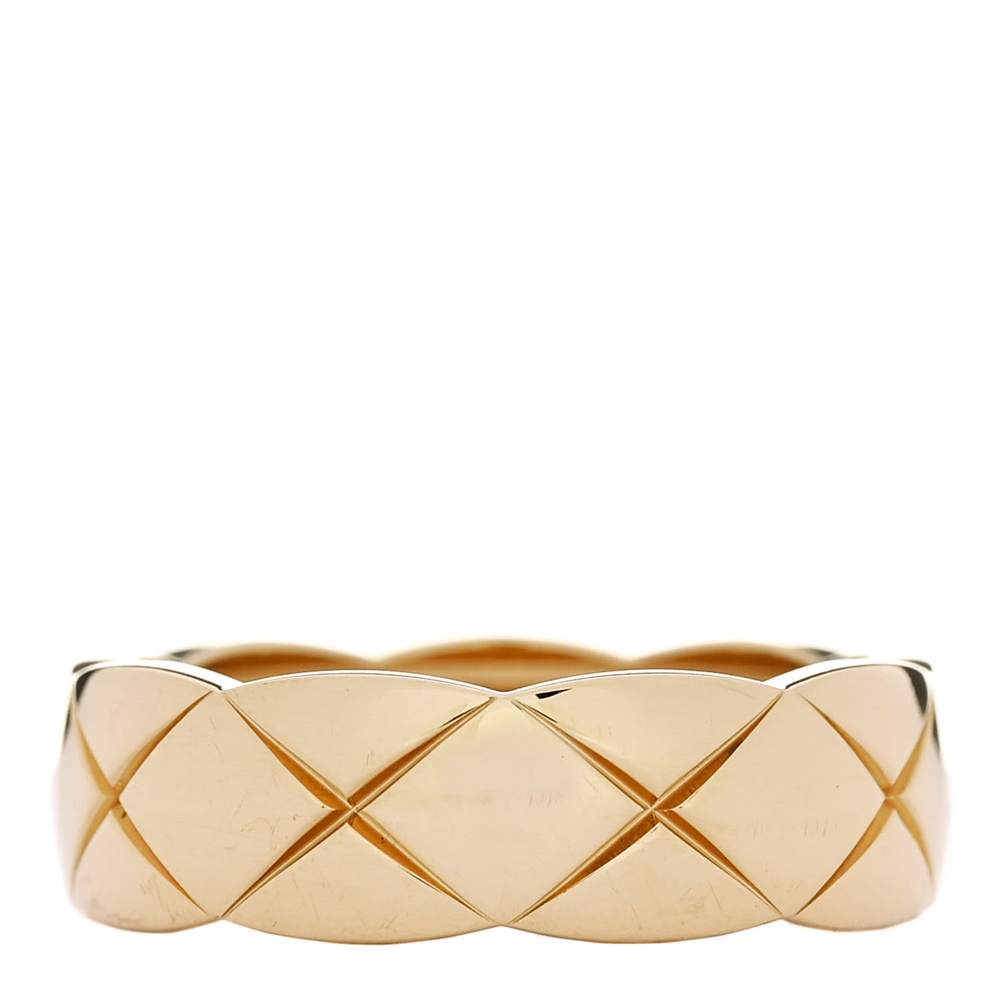 18K Yellow Gold Small Coco Crush Ring 58 8.5