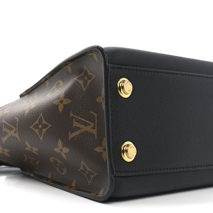 Louis Vuitton Calfskin Monogram On My Side PM Black 8 of 10