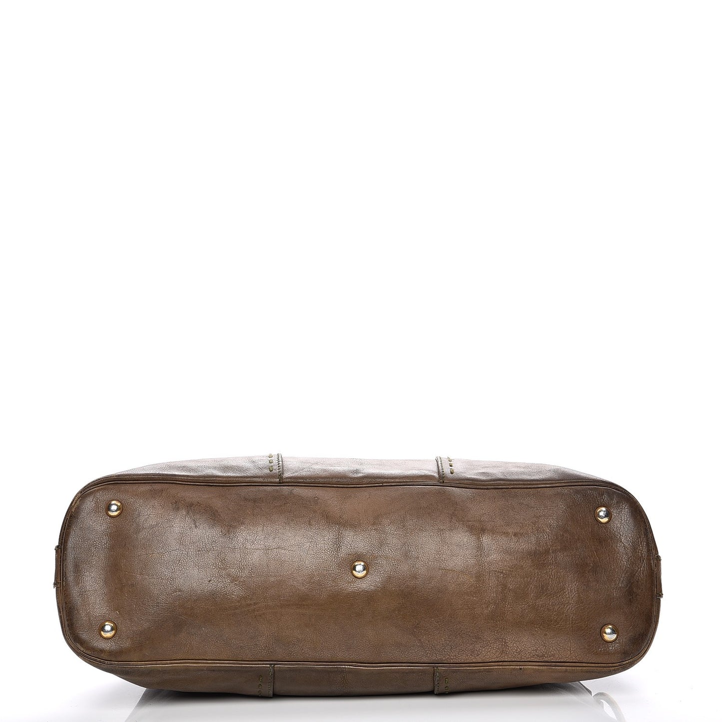 Calfskin Large Muse Olive