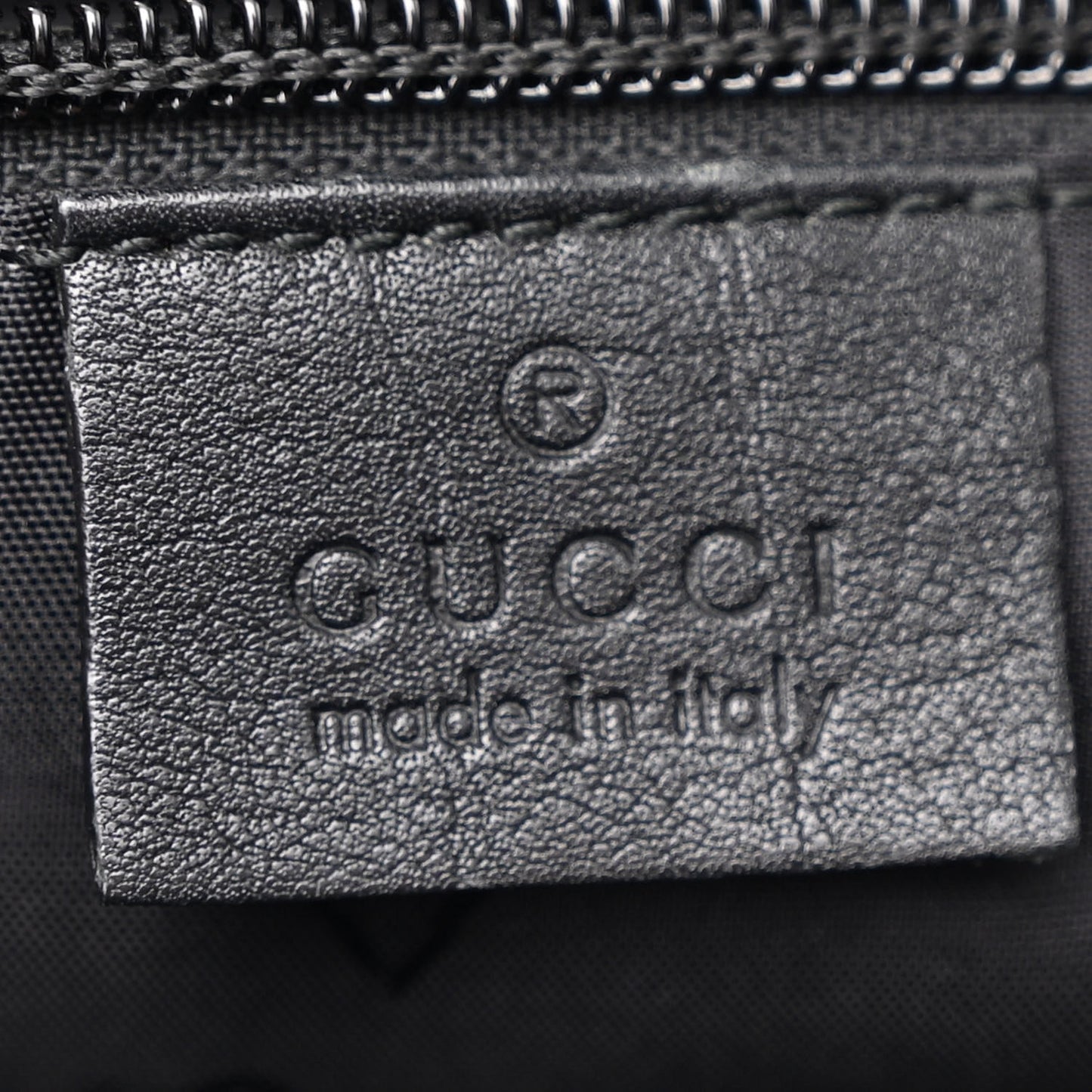 Guccissima Small Flap Messenger Bag Black
