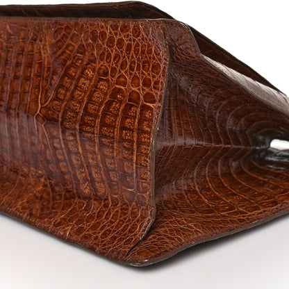 Nancy Gonzalez Crocodile Tote Brown 11 of 12