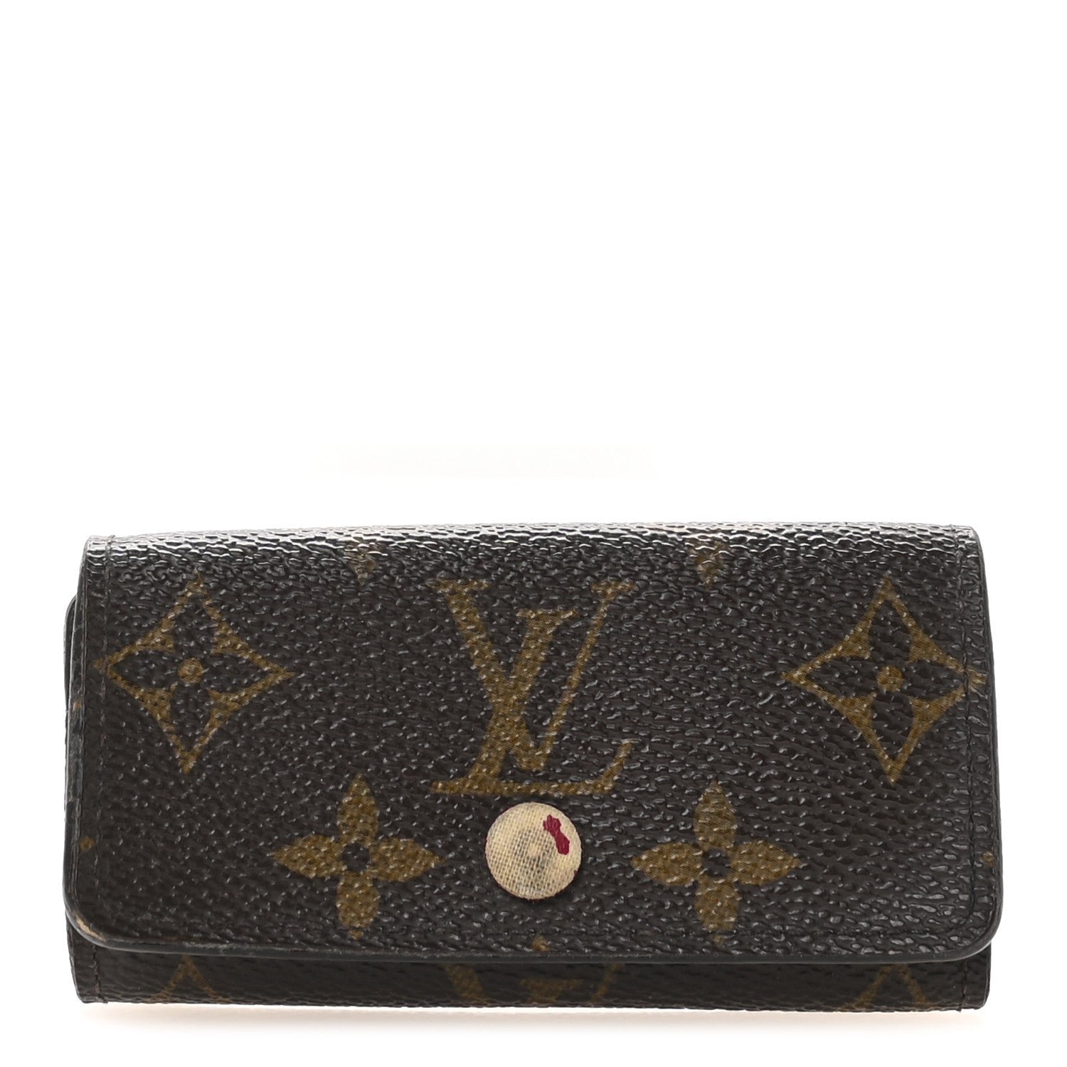 Louis Vuitton Monogram 4 Key Multicles Holder Fuchsia 1 of 7