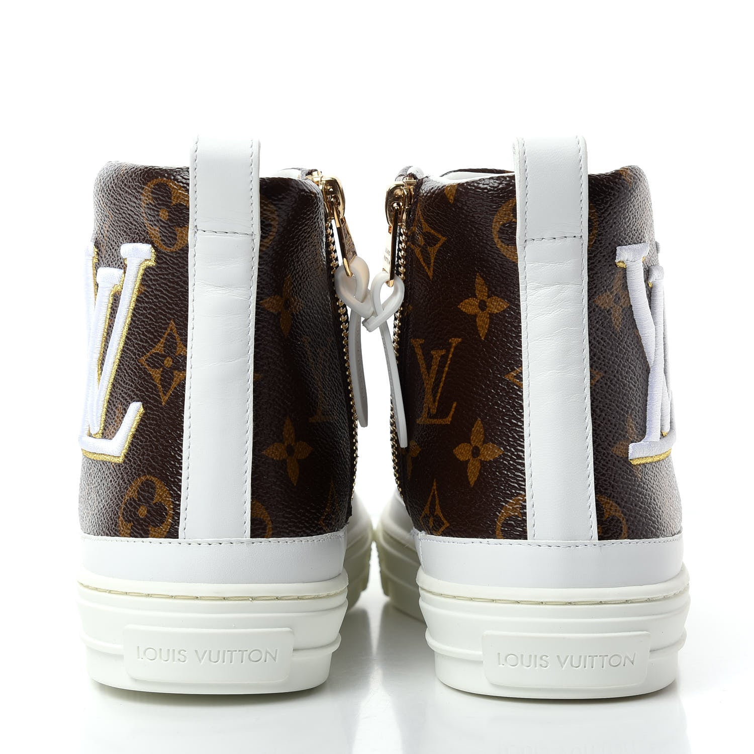 Louis Vuitton Patent Monogram Stellar Sneaker Boots 38 5 of 11