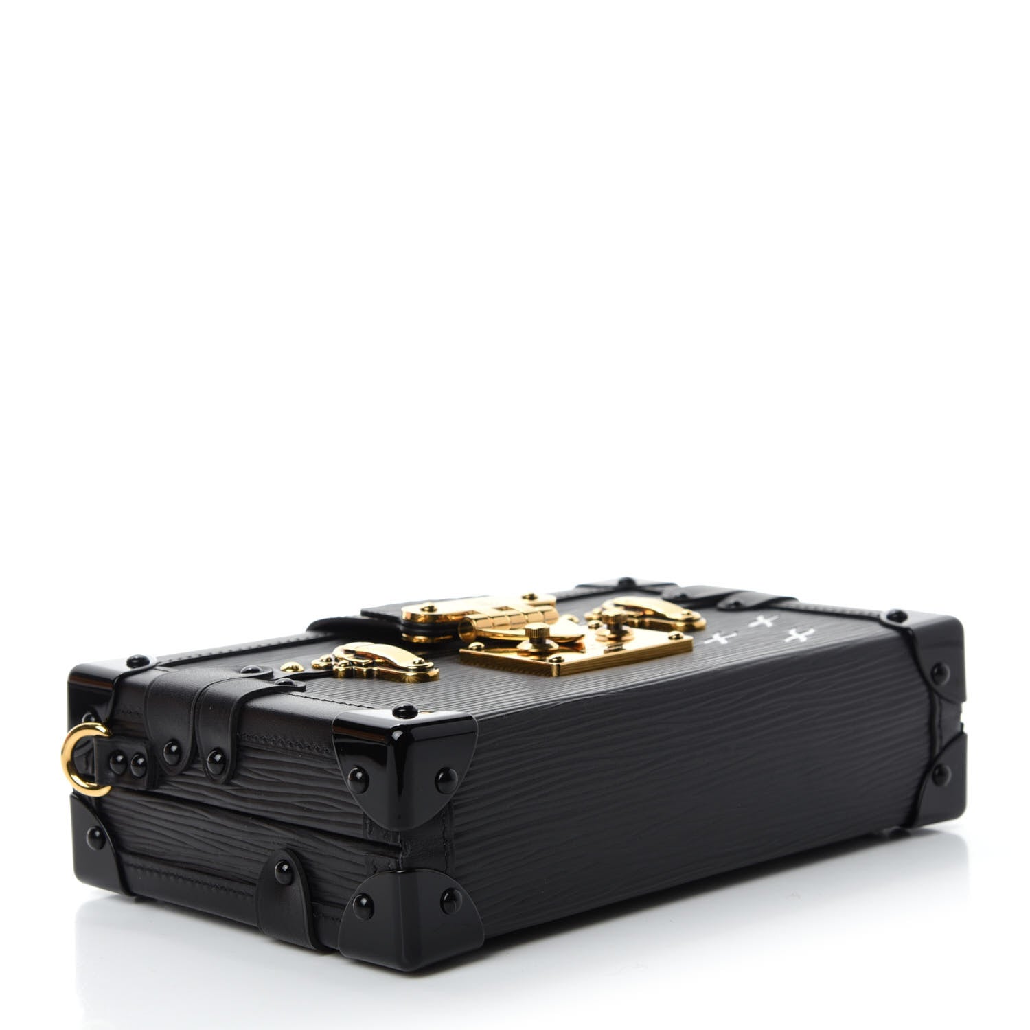 Louis Vuitton Epi Petite Malle Black 4 of 11