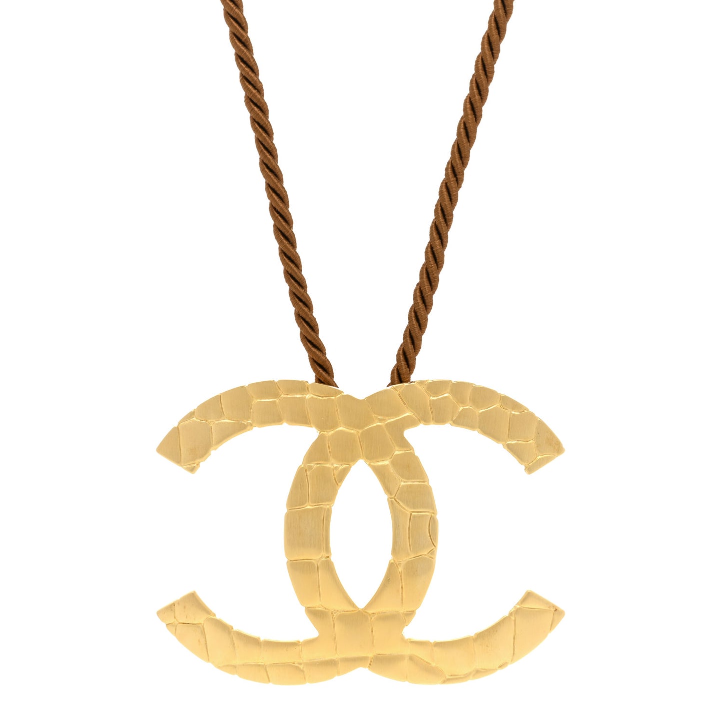 CC Rope Necklace Gold