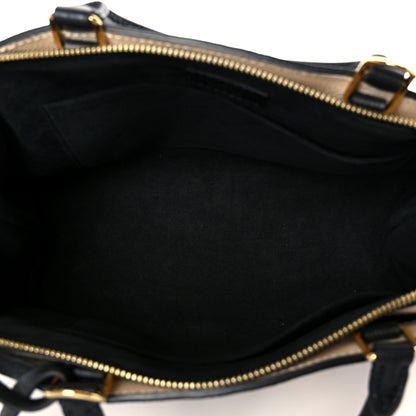 Louis Vuitton Empreinte Monogram Giant Petit Palais Black Beige 5 of 9