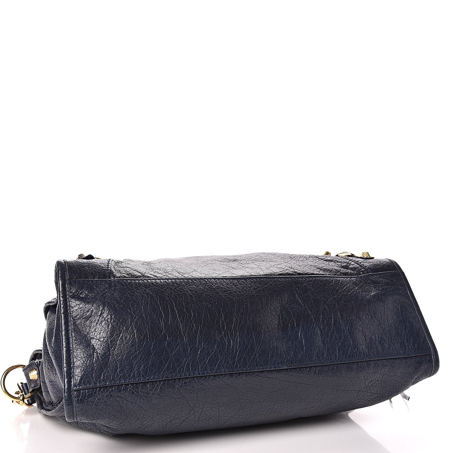 Agneau Giant 12 Gold Hardware City Bleu Obscur