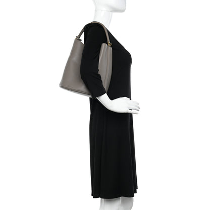 Celine Supple Grained Calfskin Bucket 16 Bag Pebble 2 of 11