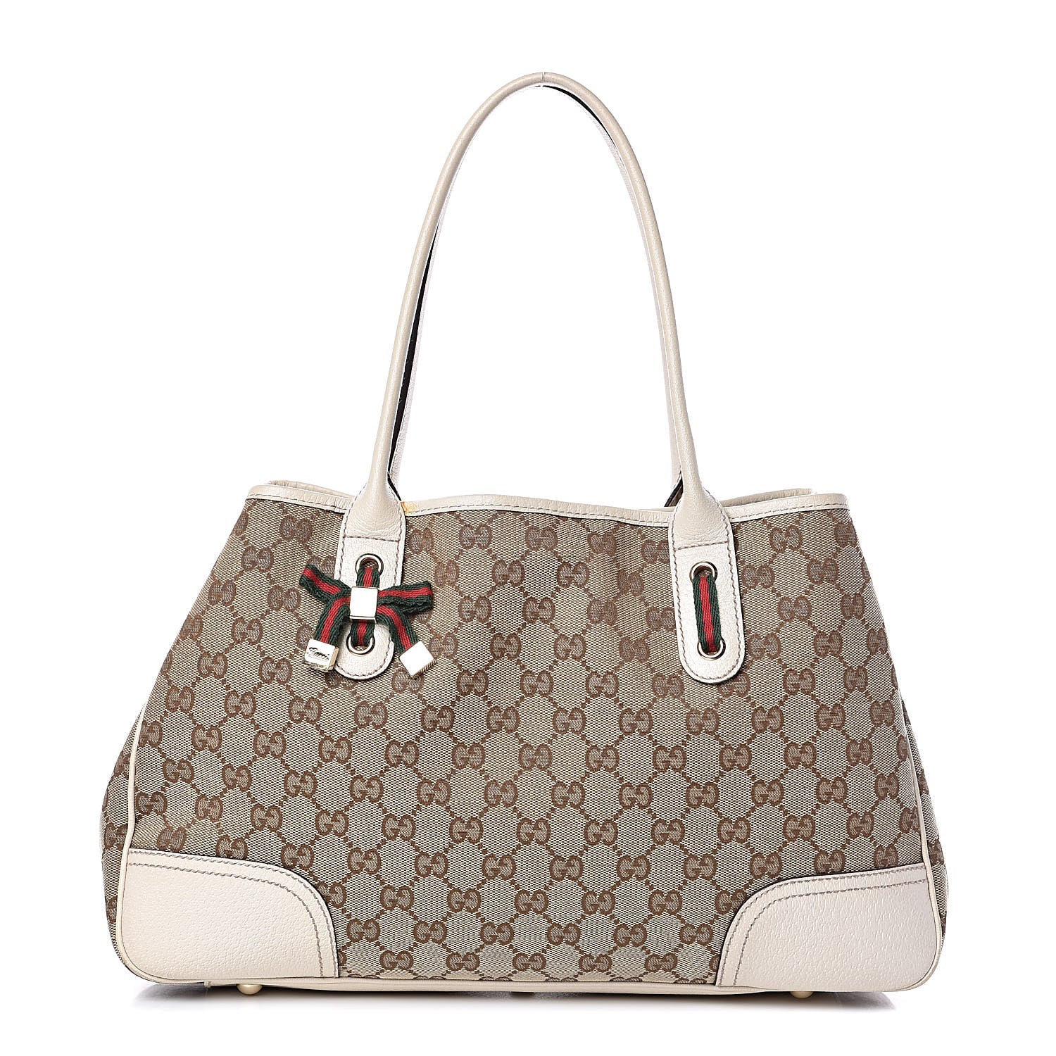 Gucci Monogram Medium Princy Tote Off White 1 of 11