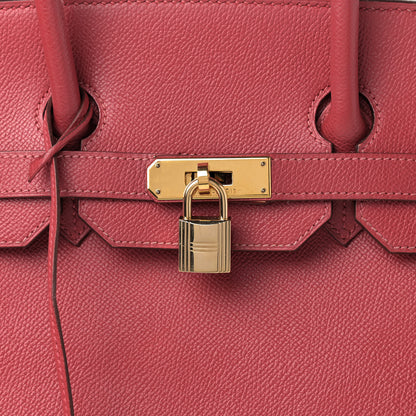 Hermes Epsom Birkin 35 Rouge Vif 9 of 11