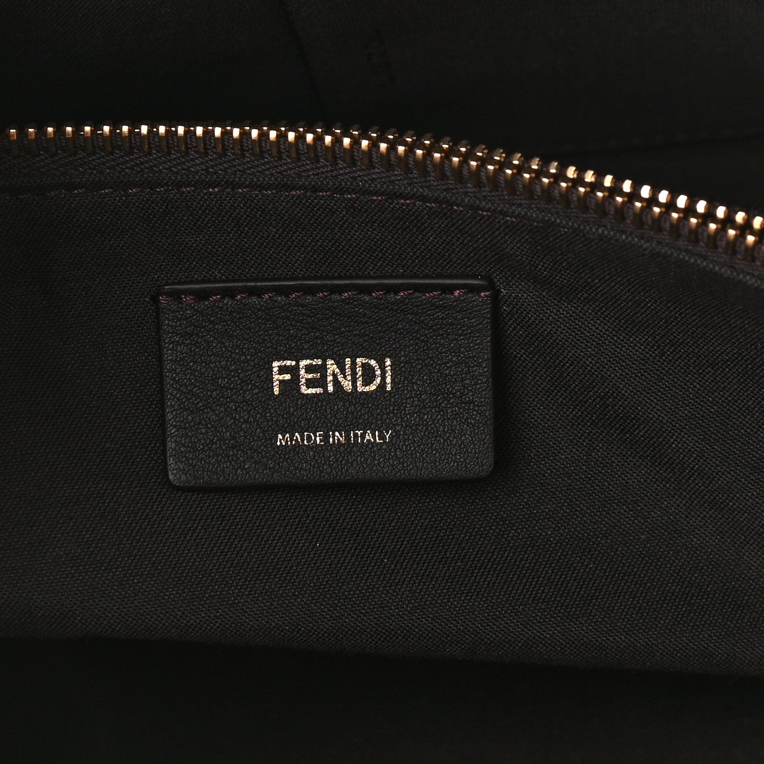 Fendi Vitello King Macro Stitchings Logo Medium By The Way Boston Bag Praline 9 of 12
